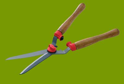 (image for) Wolf Genuine Hedge Shears Straight Blade HS-TL